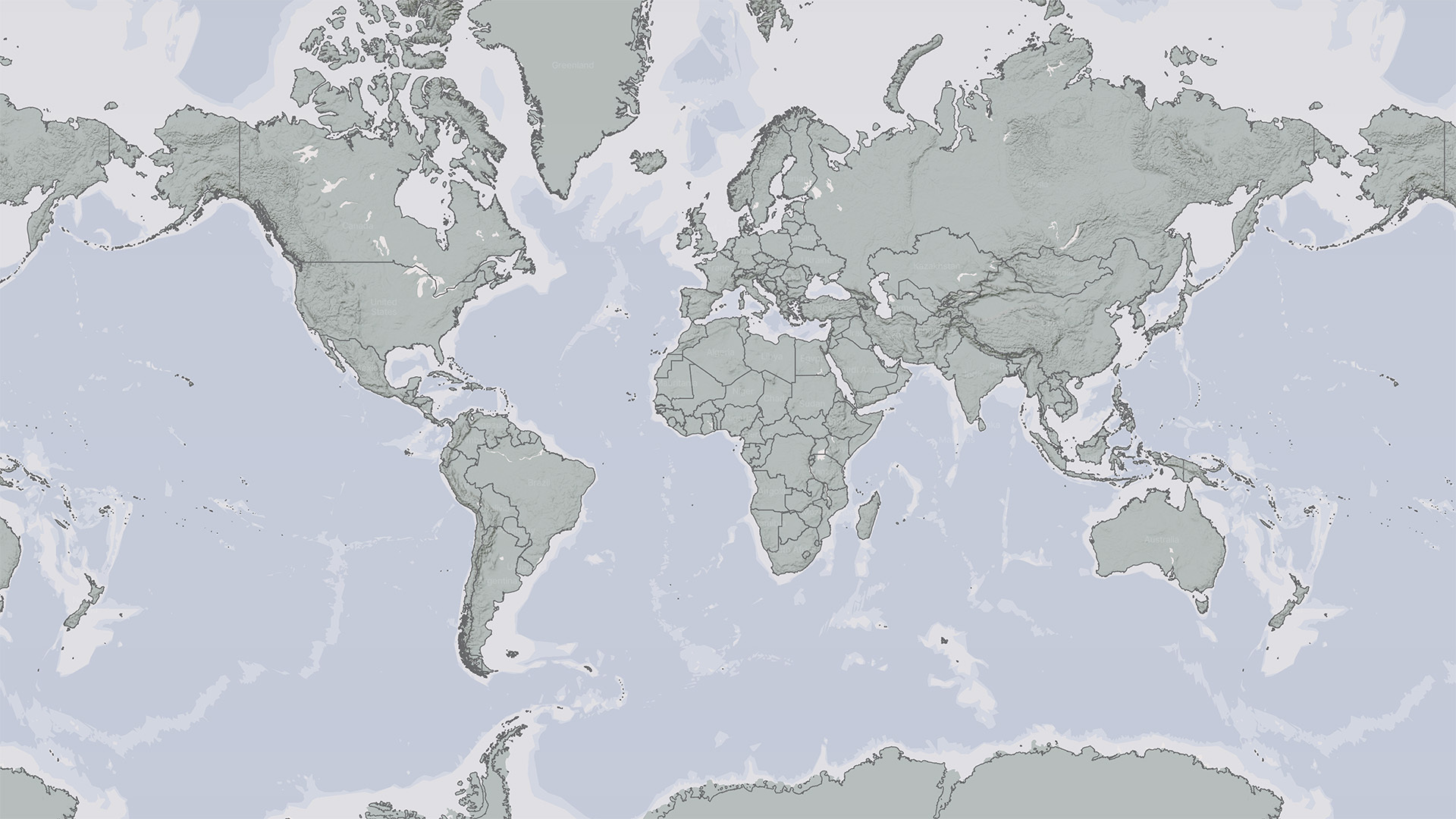 Base world map