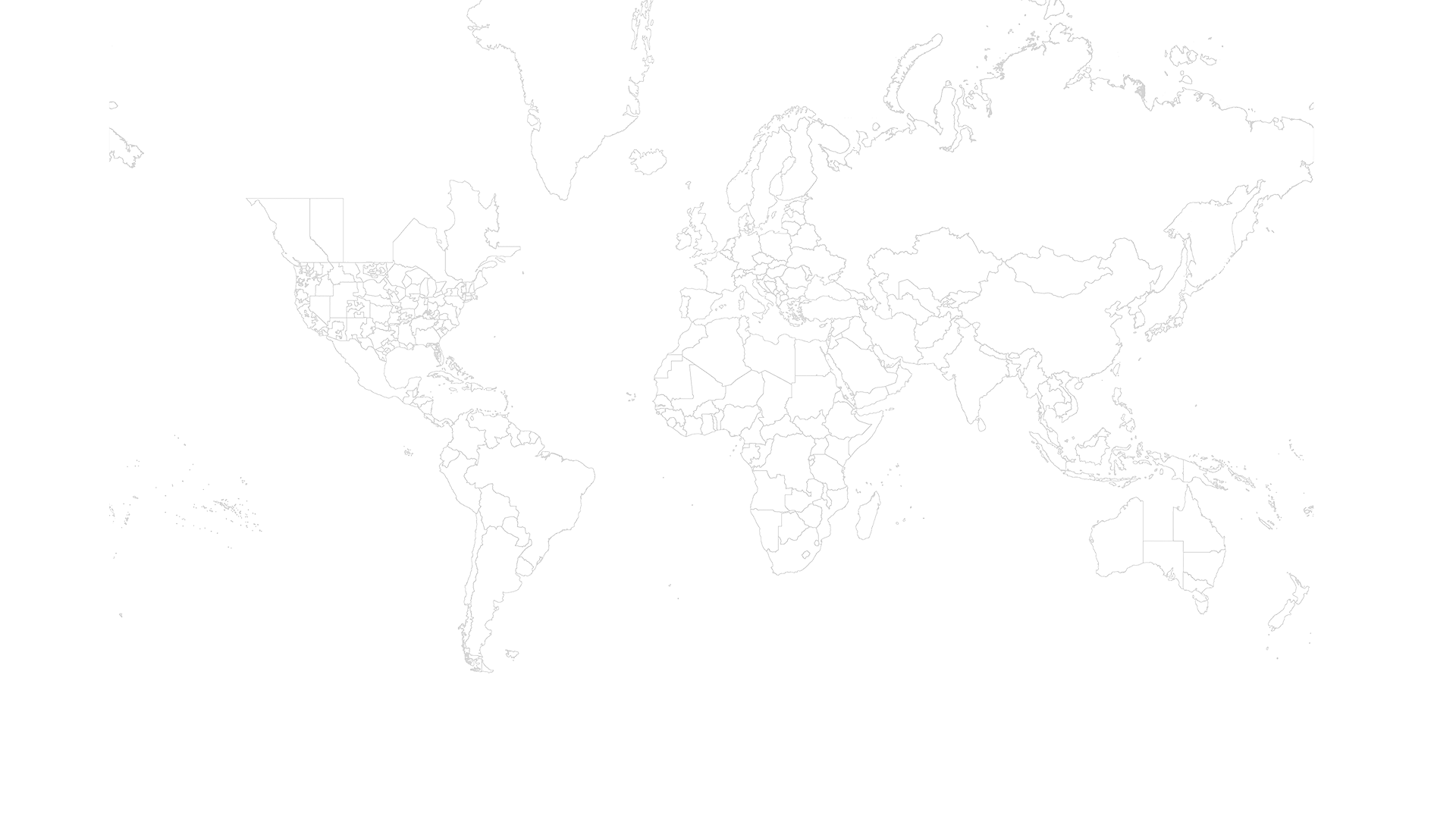 Country outlines